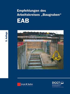 cover image of Empfehlungen des Arbeitskreises "Baugruben" (EAB)